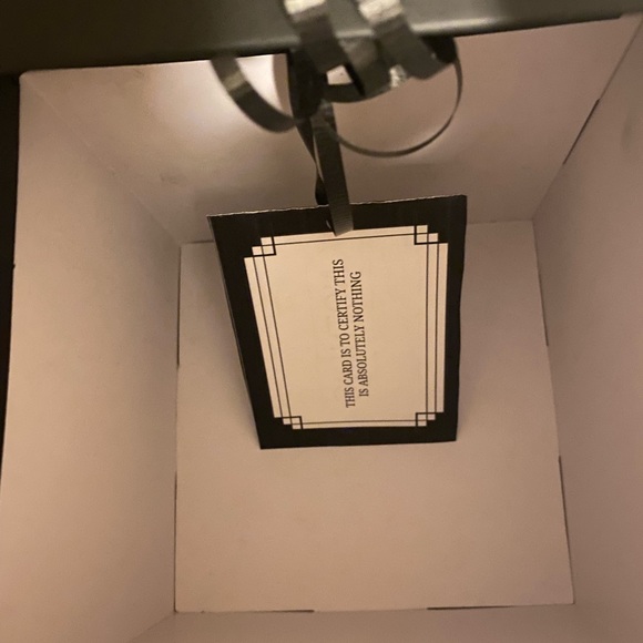 Gag Gift Of NOTHING. Who Wants or Needs NOTHING? Christmas, Birthday Gift Box - Picture 4 of 7